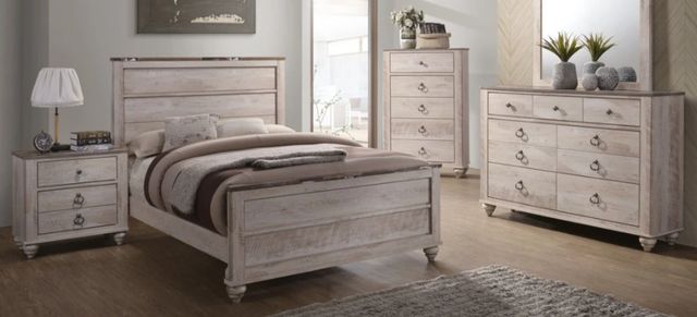 American Wholesale Furniture Jessup Rustic Brown/Gray Dresser-1