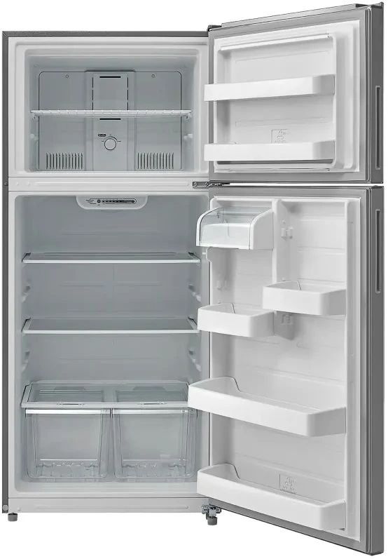 Element® 30 in. 18.0 Cu. Ft. Stainless Steel Top Freezer Refrigerator-3