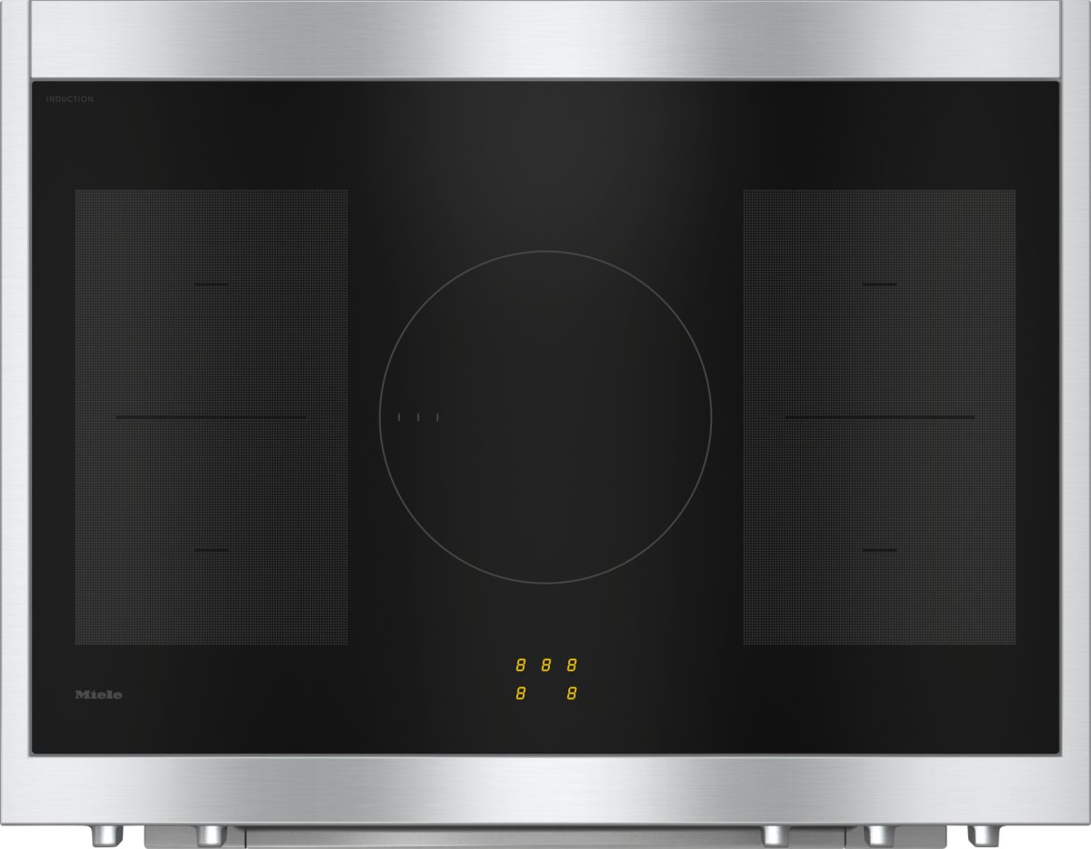 Miele 36" Clean Touch Steel M Touch Pro Style Induction Range - Thumbnail 4