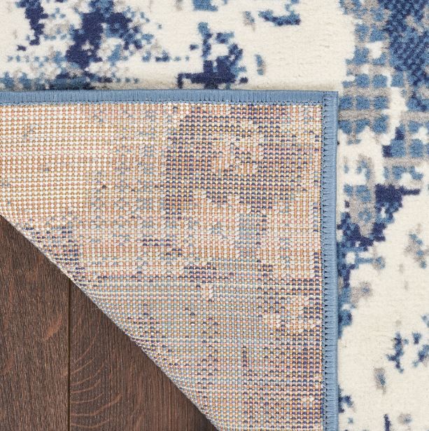 Nourison Home™ Grafix Navy Blue 5'x7' Area Rug-1
