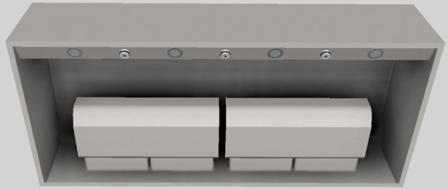 Vent-A-Hood® 54" Stainless Steel Wall Mounted Range Hood-3