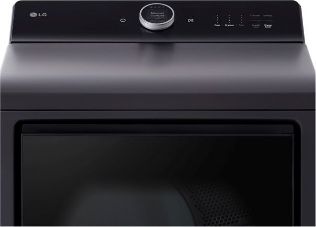LG 7.3 Cu. Ft. Matte Black Electric Dryer-4