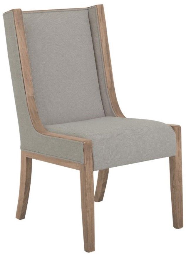 International Furniture Direct Balam Ivory Side Chair-0