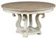 American Drew® Litchfield Sussex Round Dining Table with Off-White Base-0