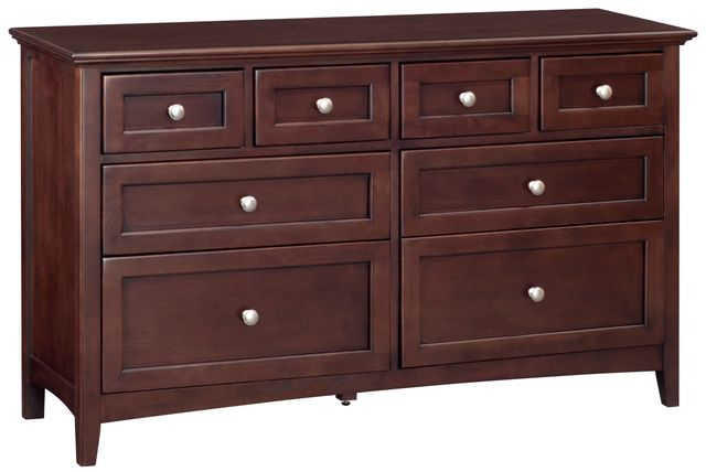 Whittier Wood® Furniture McKenzie Caffe 8-Drawer Dresser-0