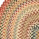 Capel Rugs Americana Light Gold 24" x 36" Oval Throw Rug-1