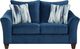 Affordable Furniture 7700 Velour Navy Loveseat-0