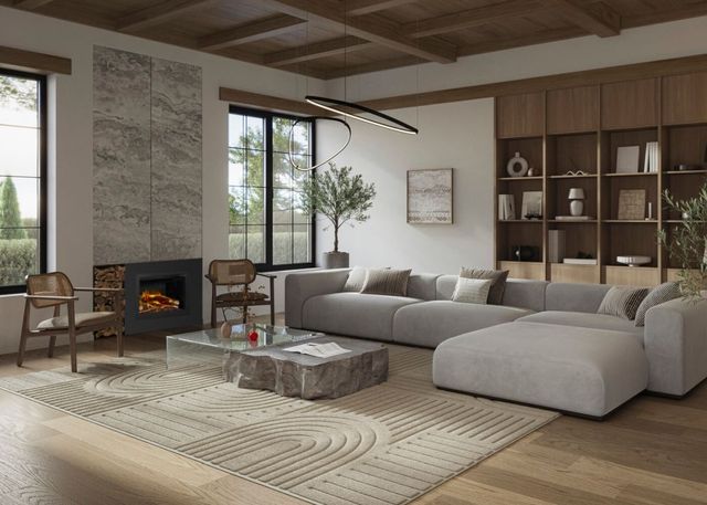 Napoleon Rosedale™ 3 Series 29'' Black Insert Electric Fireplace-2