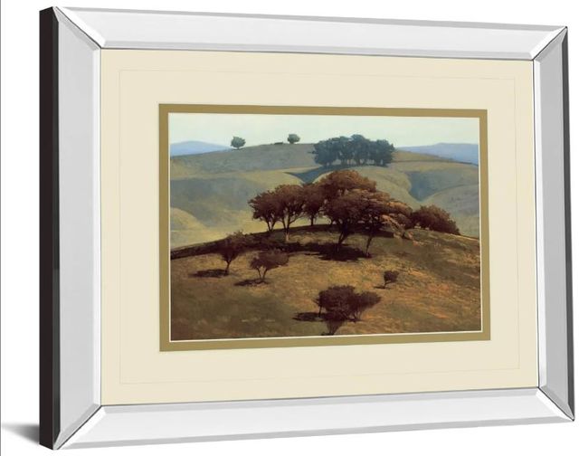 Classy Art Hills Near Chico by N. Bohne Mirror Framed Wall Art-1