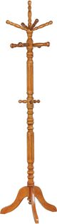 Coaster® Tobacco Coat Rack With 11 Hooks-0