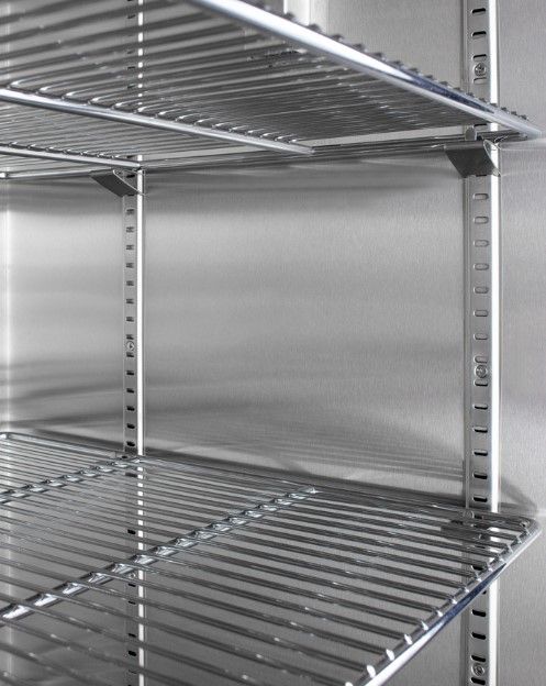 Summit® Stainless Steel 24'' Single Chamber Left Hinge Warming Cabinet-2