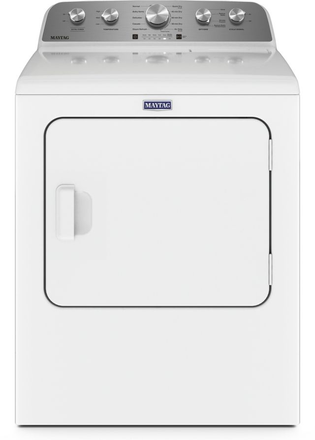 Maytag® White 7.0 Cu. Ft. Front Load Electric Dryer-0