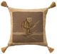 Nourison Home™ Mina Victory Vintage Pillow Taupe Monkey On Branch 19"x19" Throw Pillow-0