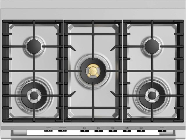 Fisher & Paykel 36" Black Pro Style Dual Fuel Range-1