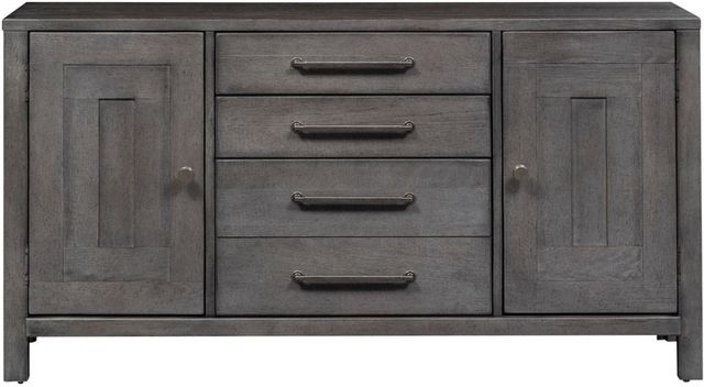 Liberty Furniture Modern Farmhouse Dusty Charcoal Credenza-2