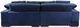 Moe's Home Collection Plunge 2-Piece Navy L-Shaped Sectional and Reversible Chaise-2