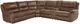 Steve Silver Co. Lehi 6-Piece Brindle Manual Reclining Sectional-0