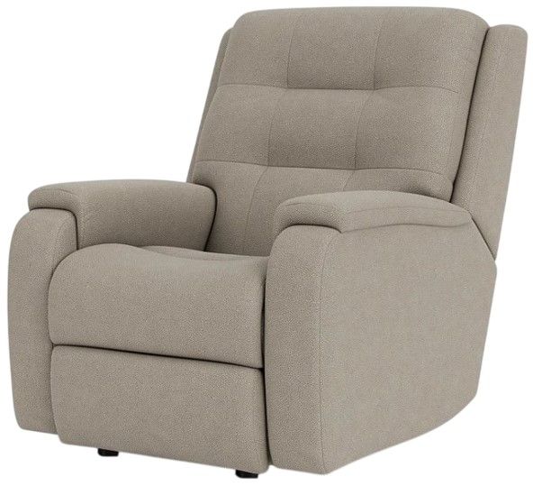 Flexsteel® Arlo Fossil Power Rocking Recliner with Power Headrest and Lumbar-3