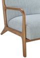 Olliix by INK+IVY Light Blue Novak Lounge Chair-4