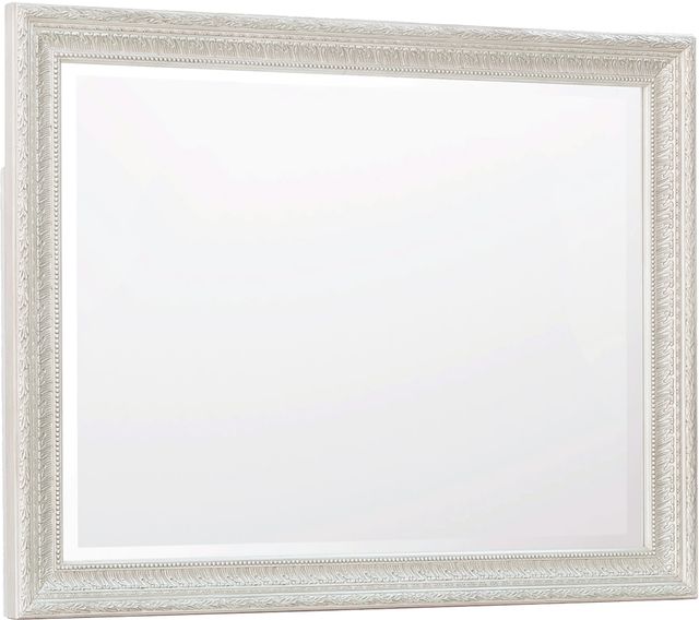 Pulaski™ Camila White Dresser Mirror-1