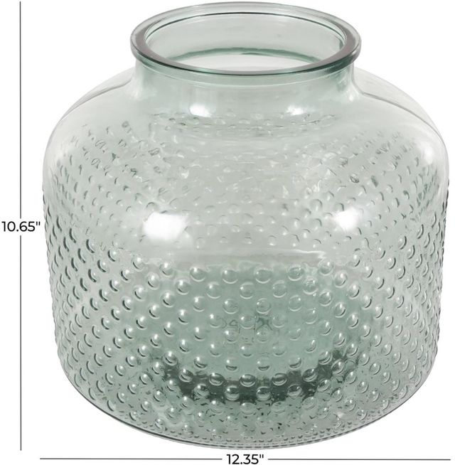 Deco Marche Green 11" Vase-1