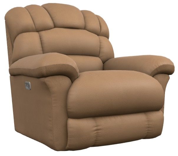 La-Z-Boy® Randell Fawn Power Rocking Recliner with Headrest and Lumbar-0