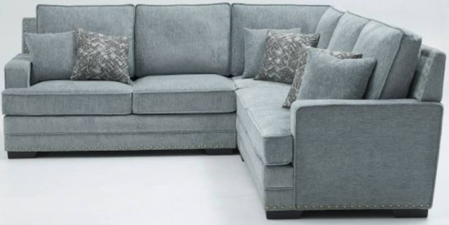 Milton Greens Stars 2-Piece Light Gray L-Shape Sectional-2
