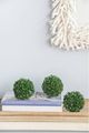 A & B Home Green Artificial Boxwood Topiary Ball-4