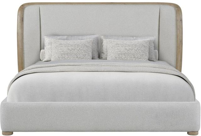 Bernards Pagosa Rio Smoke King Upholstered Panel Bed-2