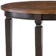 John Thomas Furniture® Vista Hickory Dining Table with Coal Base-1