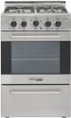 Unique® Appliances Prestige 24" Stainless Steel Freestanding Gas Range-0