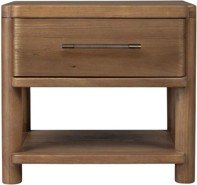 Modus Furniture Hollis Cabin Glow 1-Drawer Nightstand-1