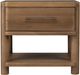Modus Furniture Hollis Cabin Glow 1-Drawer Nightstand-1