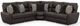 iAmerica Mae Sable 3pc Deep Seat Power Reclining Sectional-3