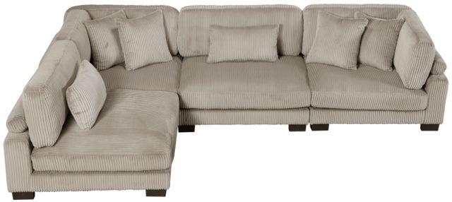 Homelegance® Traverse 4-Piece Taupe L-Shape Modular Sectional-2