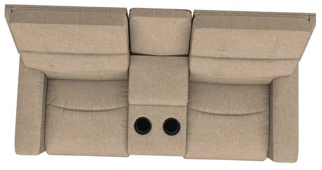 La-Z-Boy® Apollo Khaki Manual Reclining Loveseat with Console-4