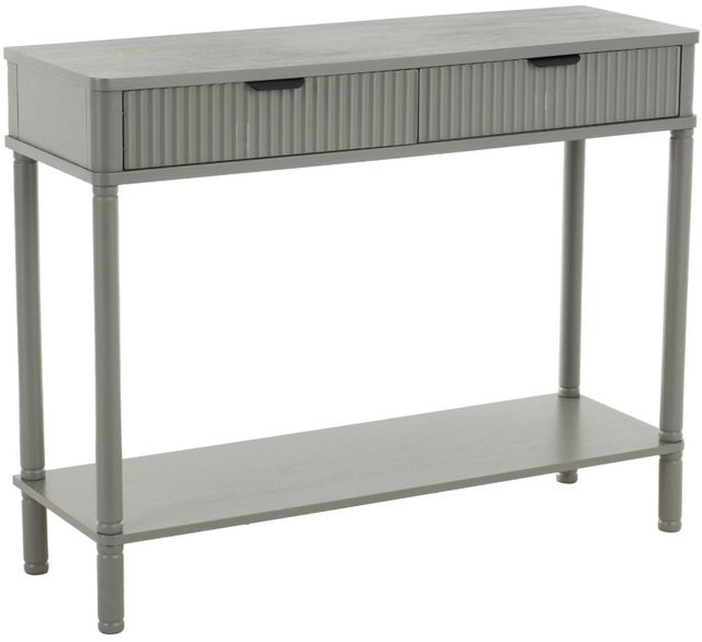 Deco Marche Gray Console Table-0