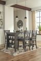 Signature Design by Ashley® Caitbrook 5-Piece Gray Counter Height Dining Set-4