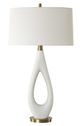 Uttermost® Promenade White Table Lamp-3