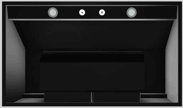 Vent-A-Hood® 36" Under Cabinet Range Hood-Black-2