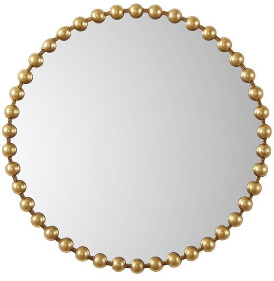 Olliix by Madison Park Signature Gold 36" Marlowe Decor Mirror-0