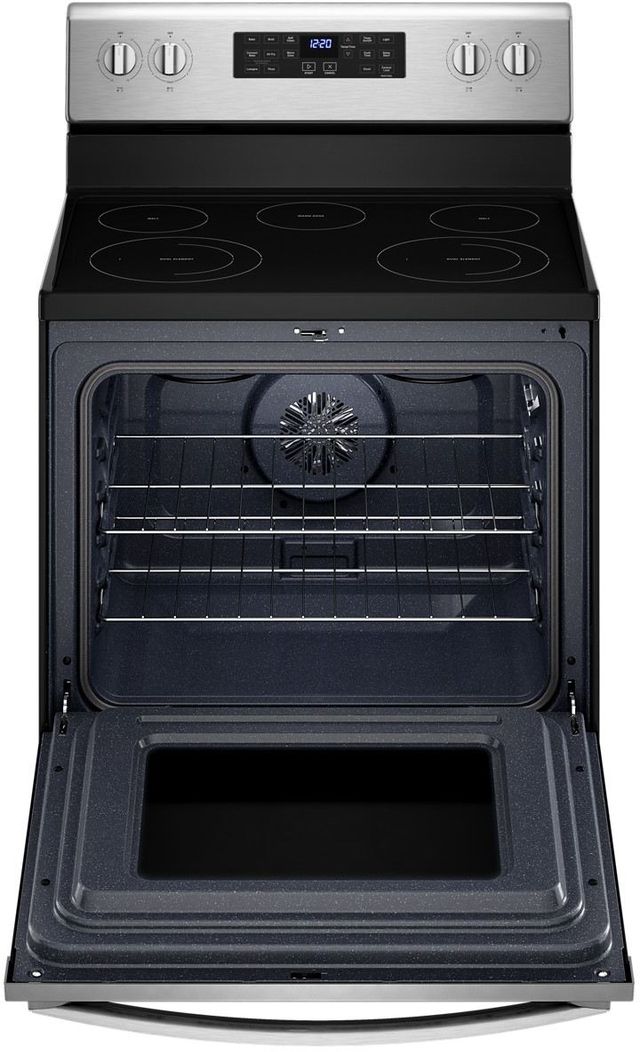 Whirlpool® 30" Stainless Steel Freestanding Electric Range-1