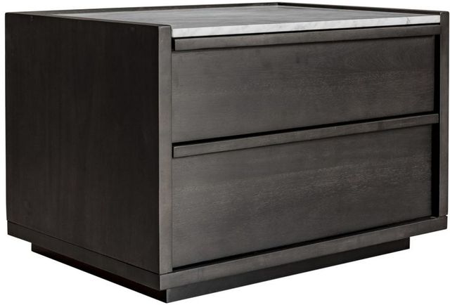 Moe's Home Collection Ashcroft Dark Gray Nightstand-0