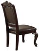 Crown Mark Kiera Brown Dining Side Chair-2
