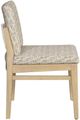 Bassett Mirror Trifecta 2-Piece Beige Dining Chair-2