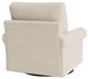 Bassett® Furniture Customizable Benchmade Premier Panel Arm Swivel Chair-3