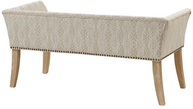 Olliix by Madison Park Taupe Multi Welburn Accent Bench-3