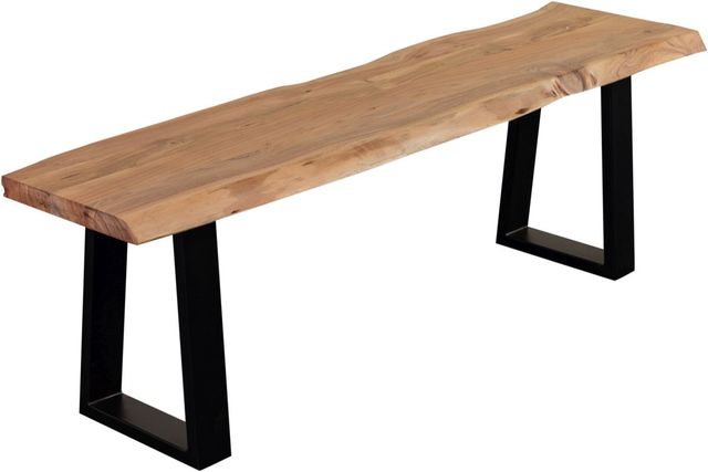 Porter International Designs Manzanita Natural Dining Bench-2