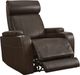 Signature Design by Ashley® Screen Time Walnut Power Recliner-1