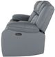 Global Furniture USA U7069 Gray Power Reclining Loveseat with Console-4